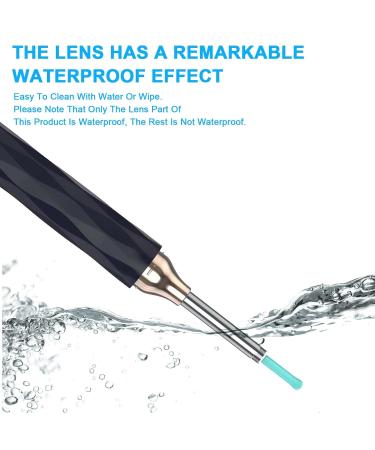 1080p WiFi Ear Wax Removal Otoscope - Waterproof Endoscope with LED Light for iPhone iPad & Android - Buy Online on GoSupps.com
