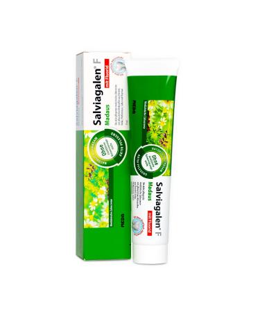 Via Salviagalen F Madaus (75 ml) - Medical toothpaste with fluoride |Tooth cleaning for sensitive teeth with triple activity protection cream peppermint fennel - Buy Online on GoSupps.com