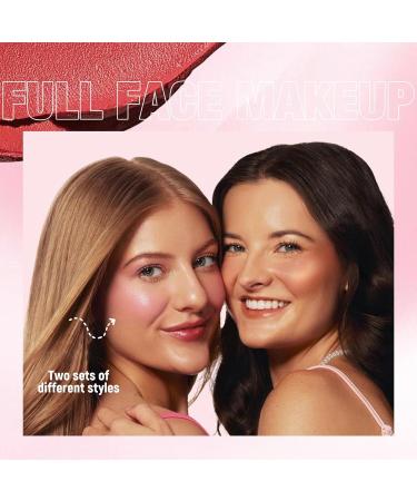 Makeup Starter for Women - Beauty Gift Kit Complete Face Cosmetics Collection 11pcs with Mascara Concealer | Eyeshadow Lipstick Girls Teens Christmas Birthday - Buy Online on GoSupps.com