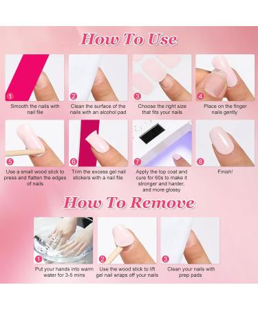 Ceboic Nail Foils - 22PC Self-Adhesive Gray Gel Nail Polish Strips | Salon Quality Full Wraps for Fingers & Toenails | UV/LED Lamp Required - Buy Online on GoSupps.com