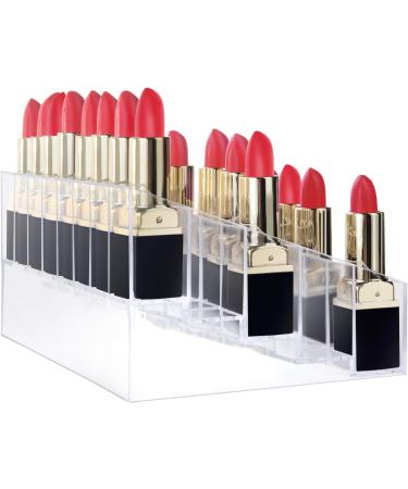 Mobengo - 40 Slot Clear Acrylic Lipstick Holder / Makeup Organizer - Buy Online on GoSupps.com