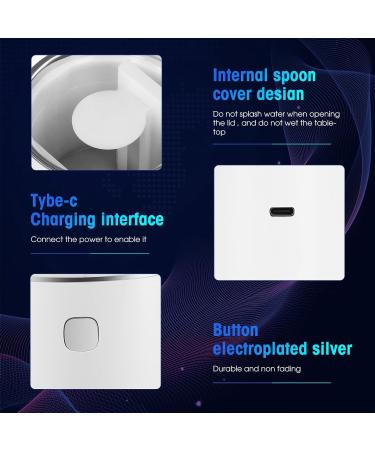 Weigudoc Auto Aroma Diffuser for Essential Oils - 100ml Aromatherapy Diffuser with 7 Color Light | USB Charging for Car Office Home & Yoga (White) - Buy Online on GoSupps.com