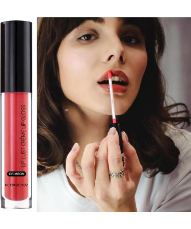 Tinted Moisturizing Long Lasting Face Makeup Lip Oil for Home Travel Party Wedding Winter Spring Office Red - Buy Online on GoSupps.com