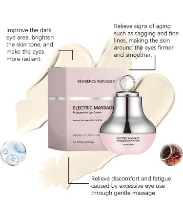  QPJUVC Electric eye massage cream with polypeptide - Treatment for wrinkles and dark circles - Eye cream to firm moisturize and smooth fine lines massage device - Buy Online on GoSupps.com