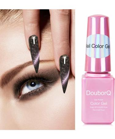 Cat Eye Glitter Gel Nail Polish Innovative Cat Eye Glitter Gel Nail Polish Aurora Nail DIY Art Design | Magnetic Gel Nail Polish Soak Off LED Lamp for Beginners DIY Manicure Kit  - Buy Online on GoSupps.com