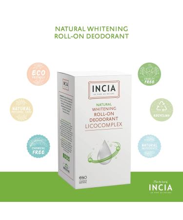 Incia Natural Deodorant | Vegan | Aluminum Free Deodorant for Men and Women | Fresh |Cruelty Free Paraben Free Natural Fragrance (Whitening Pack of 3) Whitining 1.76 Fl Oz (Pack of 3) - Buy Online on GoSupps.com