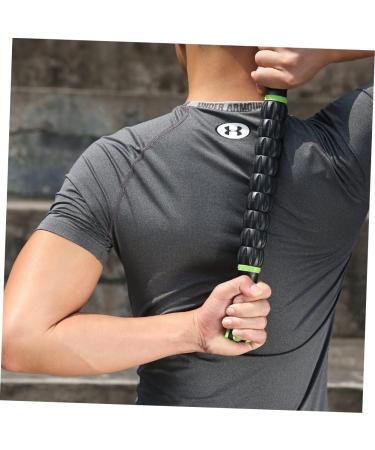 Lurrose 3D Muscle Massager Stick - Body & Yoga Massage Roller - Medium Green - International Shipping Available - Buy Online on GoSupps.com