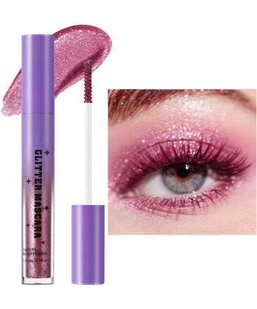  Weqizuerqi Shimmering Mascara | Long-Lasting - Water Resistant Lengthening Curling Smudge-Proof for Women Wedding Date Travel Evening Party - Buy Online on GoSupps.com