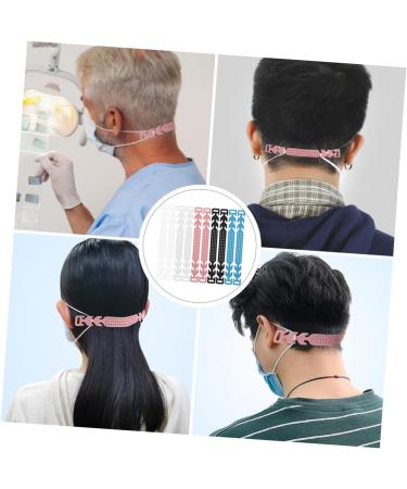 BUIFULSIC 10-Pack Mask Ear Rope Loops & Extension Hooks - Light Blue & White Mask Strap Buckles & Accessories for Comfort - Buy Online on GoSupps.com