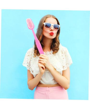 Brightfufu Oversized Fake Toothbrush - Fun Party Gift Huge Toy for All Ages | ABS Durable 1 Piece - Buy Online on GoSupps.com