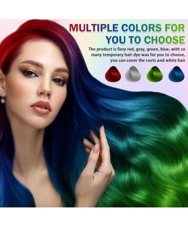 AIUEO Temporary Hair Color Spray Temporary Hair Dye 1-Day Washable Hair Color Spray Red Hair Spray for Christmas Party Halloween Cosplay-Fired Red 120 ml - Buy Online on GoSupps.com