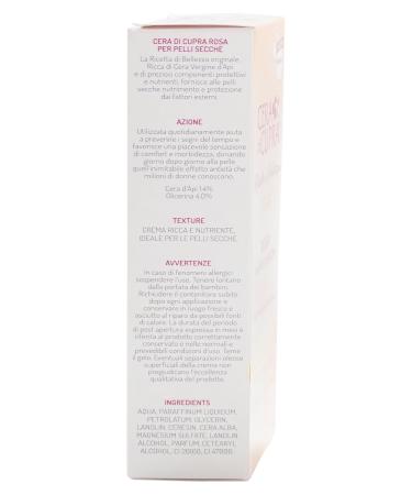Rosa per Pelli Secche Cream - Anti-Aging Moisturizer for Dry Skin 3 Pack (2.5 Fl Oz each) | Italian Import - Buy Online on GoSupps.com