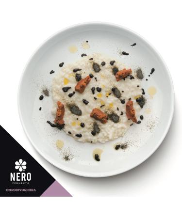 NERO FERMENTO NV Black Garlic Produced with Garlic from Voghiera D.O.P. 100 gr (3-4 bulbs) Made in Italy Without Preservatives  - Buy Online on GoSupps.com