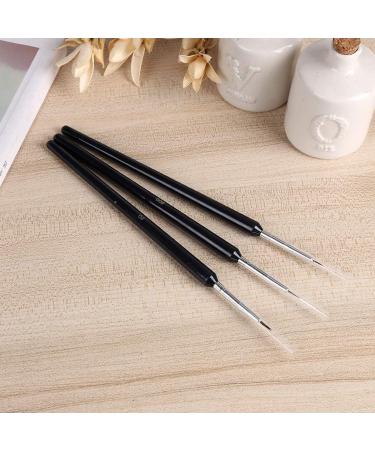 Nuoshen Miniature Nail Art Brushes Set for Fine Detailing and DIY Nail Art - Buy Online on GoSupps.com