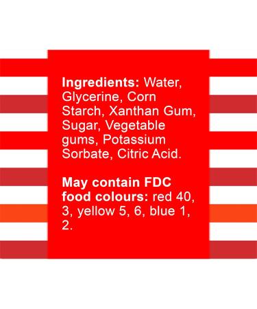 McCall's Gel Liquid Food Colour Bright Red 10.5 oz - made in Canada - Buy Online on GoSupps.com
