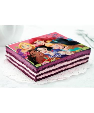 Dekora Princess Disney Edible Cake Topper Children's Birthday Cake Decoration Edible Icing A5 - Buy Online on GoSupps.com