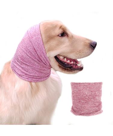 Pattepoint Die Muffs Muffs Noise Protection Dog Earn Die for Comfort Dog Earmuffs Hood Pullis for Dogs Cats Dogs Neck and Ears Warmer Dogs Hoodie Anxiety Snood -Rosa L - Buy Online on GoSupps.com