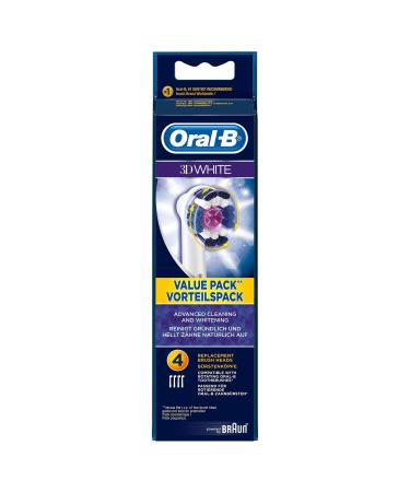 Oral-B 3D White brush heads 4 pieces - Buy Online on GoSupps.com