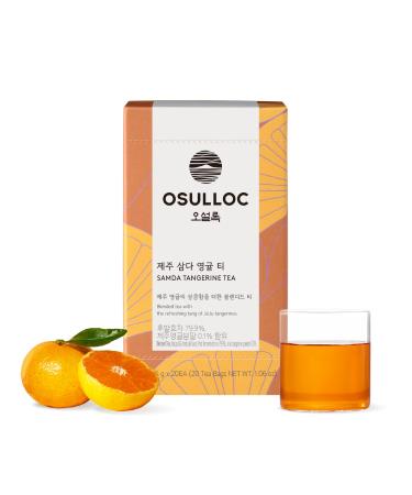 Osulloc Tangerine tea premium tea blend from Jeju tea bag series 20 pieces 1.06 oz 30 g Tangerine 20 pieces (1 piece)