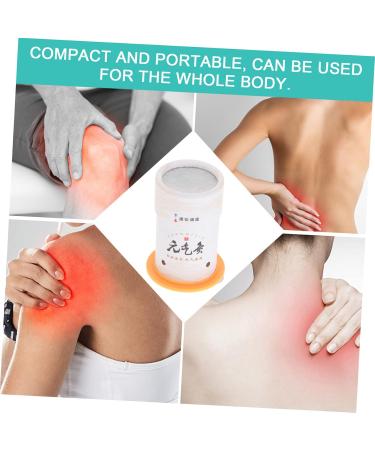 Frcolor 2st Moxibustion Box - MOXA Shuffles Personal Care Massager 8.5x5.3cm White International Shipping Available - Buy Online on GoSupps.com