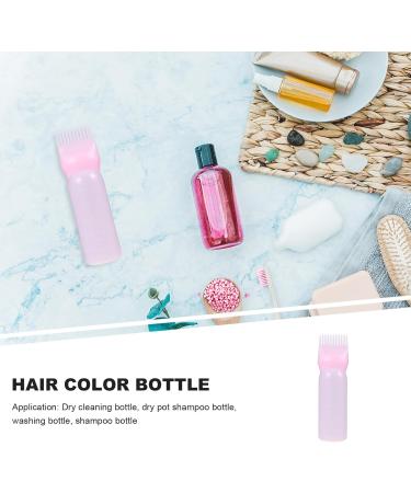 DECHOUS 3 pi ces Lot de Flacons Applicateurs Rechargeables avec Peigne Racines Flacons Plastique pour Coloration et Entretien Sans Eau des Cheveux Accessoires de Barbier Bouteille - Buy Online on GoSupps.com