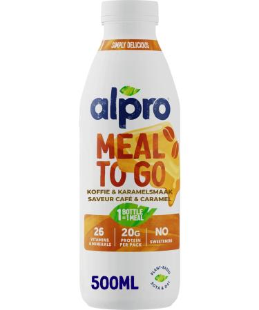 Alpro Boisson Substitut de Repas Caf Caramel 500ml 6 x 500g - Repas Complet Boire