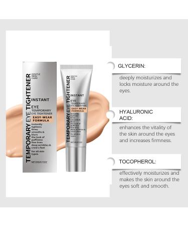 ARANYA Gentle Skin Care Instant Eye Temporary Tightener with Glycerin and Hyaluronic Acid Easy-Wear Formula for Fine Lines and Puffiness 0.7 oz - Buy Online on GoSupps.com