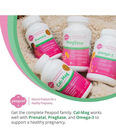 Fairhaven Health Peapod Cal-Mag Supplement for Pregnancy & Lactation | Calcium, Magnesium, Vitamin D3 | Gluten & Dairy Free | 1 Month Supply - Buy Online on GoSupps.com