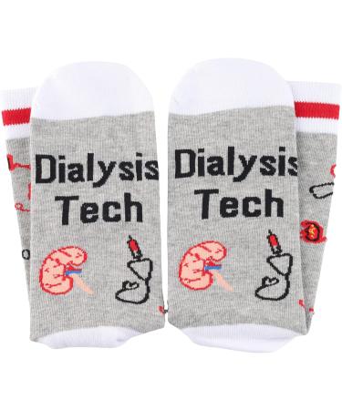 PXTIDY Dialysis Tech Socks Set - Perfect Gift for Phlebotomists and Renal Nurses | 2 Pairs Included - Buy Online on GoSupps.com