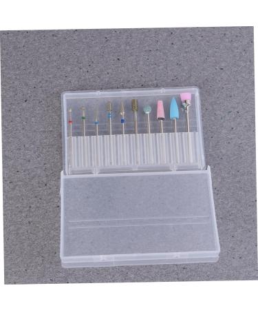 minkissy Faux Nails Artificial Nails Nail Drill Bits Cuticle Clean Drill Set Manicure Kit Nail Painting Kit Nail Bit Electric Nail Drill for Acrylic Nails Nail Drill Tool Nail Grinding Head Size 1 Picture 3 - Buy Online on GoSupps.com