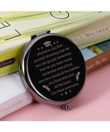 2023 Graduation Pocket Mirror - Inspirational Gift for Her, Women, Daughter - College, University, High School, Middle School - Graduation, Valentine, Birthday - Buy Online on GoSupps.com