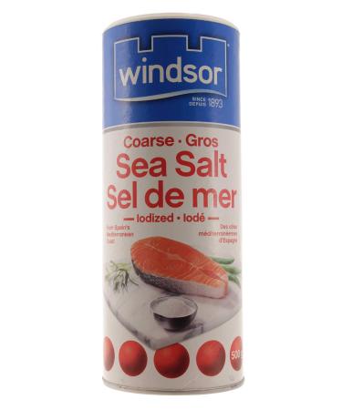 Windsor Coarse Sea Salt 500g / Windsor gros sel de mer 500g