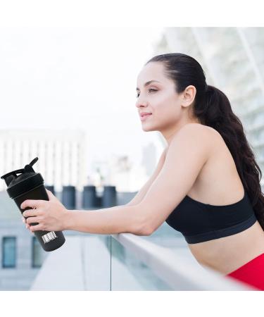Large 28 oz BPA-Free Protein Shaker Bottle - Durable, Leak-Proof, Hand-Safe Design - Buy Online on GoSupps.com