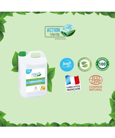 ACTION VERTE - Washing cream - Cleans hands body & hair - Ecocert certification - Natural formula - Flower fragrance - Buy Online on GoSupps.com