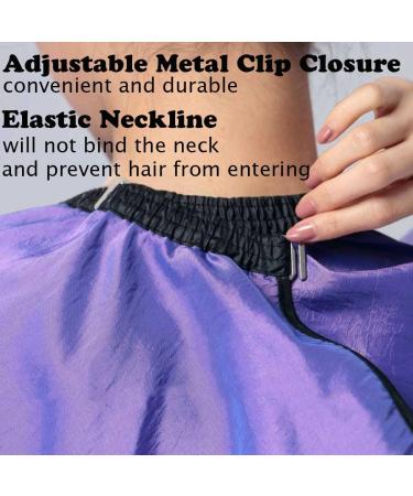 Waterproof Hair Cutting Cape with Hand Holes for Salon Clients - Gray - Buy Online on GoSupps.com