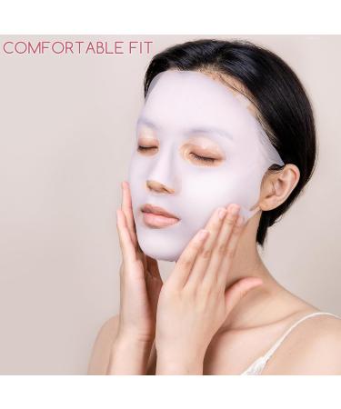 CLISPEED 5pi ces Masques Silicone R utilisables pour Visage avec Support et Protection Hydratante Fournitures de Salon - Buy Online on GoSupps.com