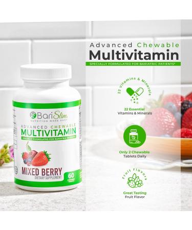 Bari Slim Bariatric Calcium Citrate & Chewable Multivitamin - Post Surgery Bariatric Supplement for Gastric Bypass & Sleeve - Buy Online on GoSupps.com