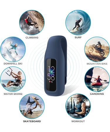 EEweca Fitbit Luxe Clip Holder - Compatible with Fitbit Luxe Sangria - Buy Online on GoSupps.com