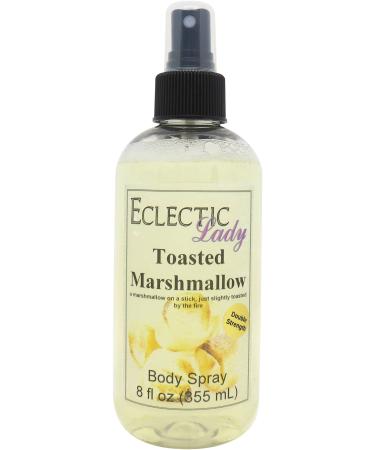 Toasted Marshmallow Body Spray Body Mist for Women with Clean Light & Gentle Fragrance Long Lasting Perfume with Comforting Scent for Men & Women Cologne with Soft Subtle Aroma For Daily Use Double Strength 8 Fl Oz (Pack of 1)
