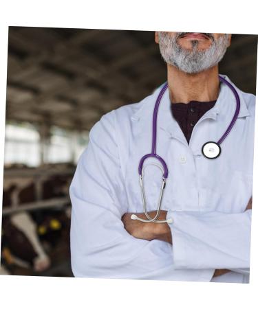 Sosoport Lightweight Livestock & Pet Stethoscope - Convenient Household Veterinary Tool in Purple Rubber - Buy Online on GoSupps.com