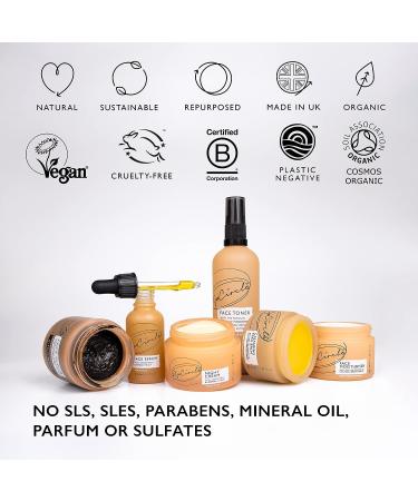 UPCIRCLE Night Cream - Hyaluronic Acid + Niacinamide 1.85oz | Vegan, Cruelty-Free, Anti-Aging Night Cream for Sensitive Skin - Buy Online on GoSupps.com