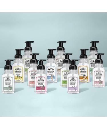 J.R. Watkins Rosewater Foaming Hand Soap 9 fl oz 3 Pack - All Natural, Alcohol-Free, Cruelty-Free, Moisturizing Foam Hand Wash - Made in USA - Buy Online on GoSupps.com