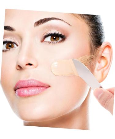 MUSISALY Scraper Makeup Korean Cosmetics Cosmetic Mixer Cosmetic Plate Mixer Shadow Seal Stainless Steel - Buy Online on GoSupps.com