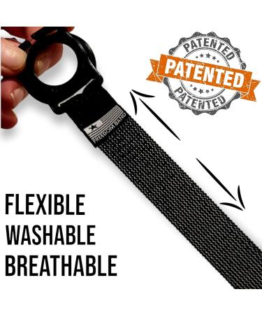 Adjustable 4-18 Inch Freedom Band for Freestyle Libre 3 Transmitter - Black - Buy Online on GoSupps.com