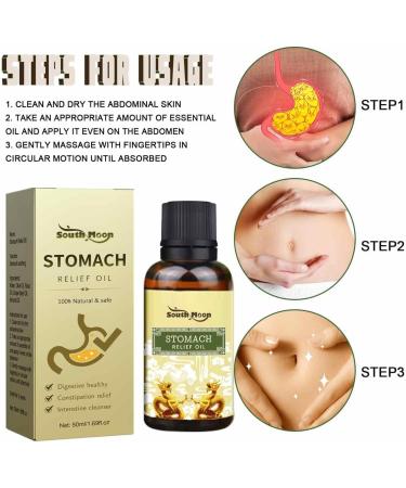 Abdominal Slim Oil - Almond Olive & Rose Massage Oil for Women & Teens | 50ml Enhance Appetite & Reduce Belly Fat - Buy Online on GoSupps.com