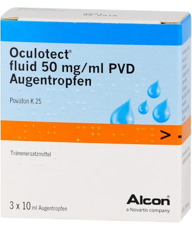 OCULOTECT Fluid PVD Eye Drops - 3x10 ml | International Shipping Available - Buy Online on GoSupps.com