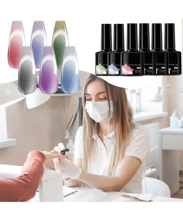  yybng Set of 6 color-changing gel nail tips - Magnetic - Color gradient - Buy Online on GoSupps.com
