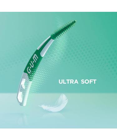 Gum Soft-Picks Pro Interdental Cleaner - Curved Gentle Access for Sensitive Gums - L - 6x60 - International Shipping Available - Buy Online on GoSupps.com