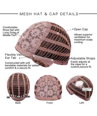 Esmee Long Wavy Ombre Brown to Blonde Synthetic Wig - 24 Inches | Heat Resistant for Daily Party & Cosplay - Buy Online on GoSupps.com