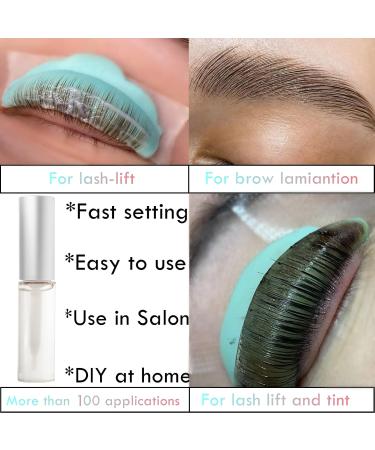Premium Lash Lift Glue | Strong Eyelash Perming Adhesive for Quick Brow & Lash Fixing | 50 Applications | Fast-Setting Clear Gel - Buy Online on GoSupps.com